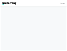Tablet Screenshot of brucevang.com